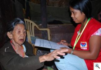 SMU file photo shows enumeration conducted prior to the identification of poor households