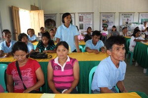 Pantawid beneficiaries during their study tour at Sta. Ana, Cagayan.