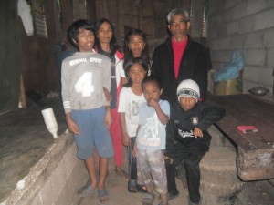 Kagawad Nelda Buanzi with her family