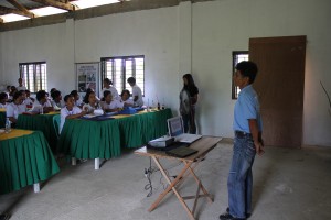 Despite her various roles, Manong Miguel remains active in participating in Pantawid activities. Picture shows him during their study tour in Sta. Ana, Cagayan.