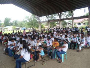 Pantawid beneficiaries gathered together as one big family to celebrate their first family day in the province