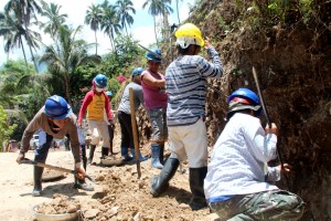 Just like their love for coffee, community members of Brgy. Pugong came together to build their access road funded through the Kalahi-CIDSS Project