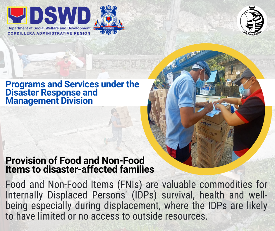 Disaster Response And Management Division Drmd Dswd Field Office Car Official Website