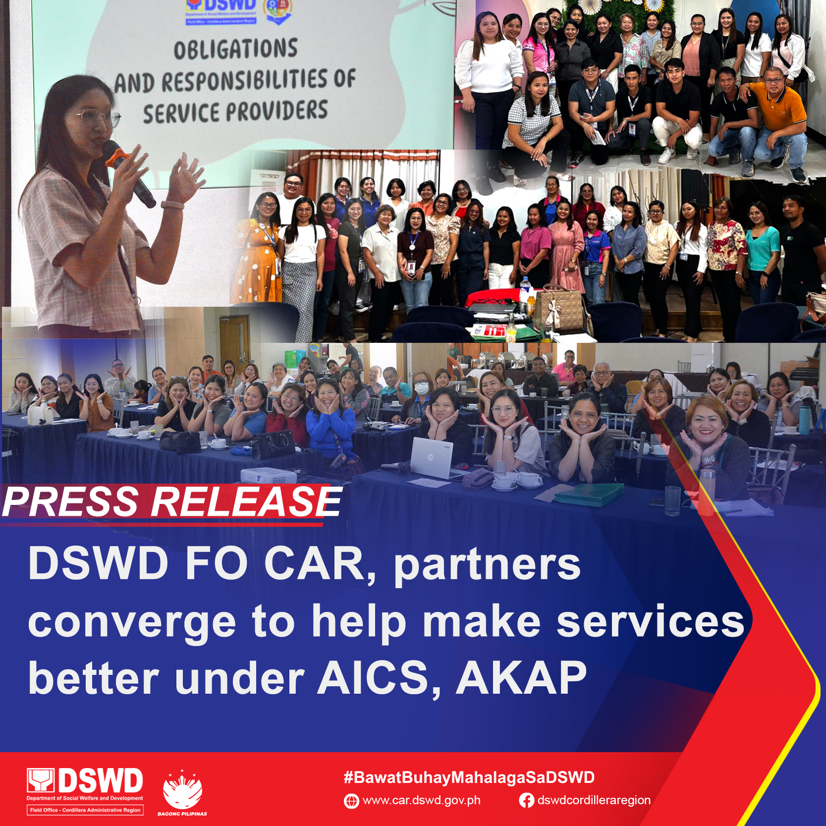 DSWD FO CAR, partners converge to help make services better under AICS, AKAP